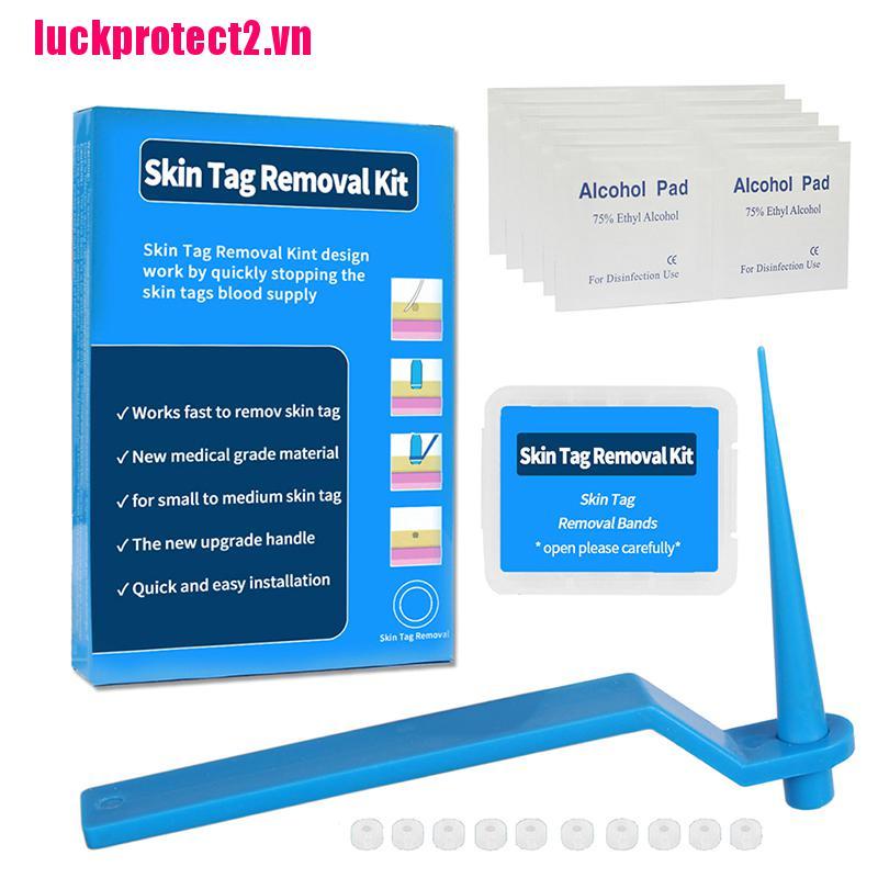 H&L Tag Band Skin Tag Remover Kit Non Toxic Face Care Mole Wart  Rubber Bands Set