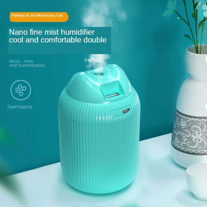 Hàng Có Sẵn! Áo Thun Nữ Tay Dài😍  Máy Phun Sương Tạo Độ Ẩm Không Khí Có Đèn LED Màu Sắc Cầu Vồng | BigBuy360 - bigbuy360.vn