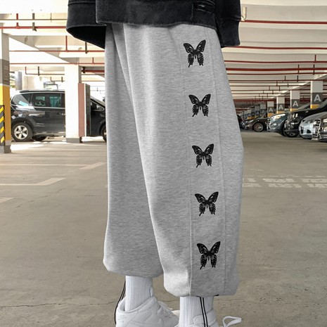 Quần thể thao in họa tiết cá tính theo phong cách hàn quốc dành cho nam