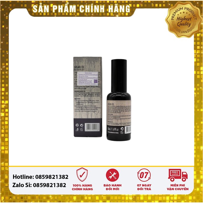 [ DELOFIL ] TINH DẦU DELOFIL ARGAN OIL PHỤC HỒI TÓC HƯ TỔN BÓNG MƯỢT 50ML | BigBuy360 - bigbuy360.vn