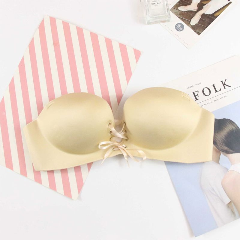 Áo Ngực Không Dây 1 2 Cup Màu Sắc Thời Trang Cho Nữ