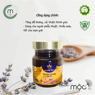 Yến Chưng Tứ Vị Hoàng Việt (Táo, Sen, Long Nhãn, Kỷ Tử) 70ml - yến sào chưng sẵn Nha Trang Khánh Hòa tăng sức đề kháng