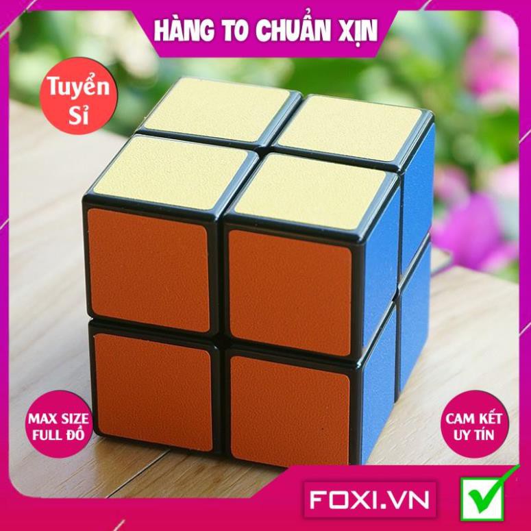 Khối Rubik-Rubic 3x3-2x2-Đồ chơi giải trí Foxi phát triển trí tuệ cao cho trẻ-kích thích não bộ toàn diện