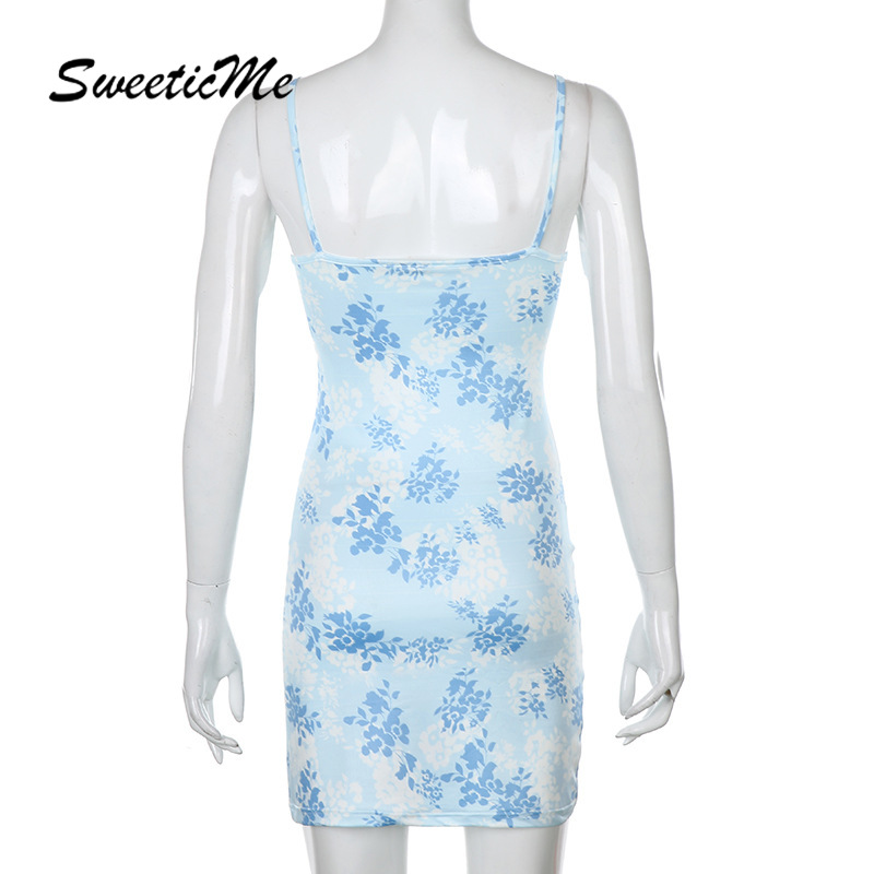 Đầm Ngủ Lụa Hai Dây In Họa Tiết Xinh Xắn Dành Cho Nữ 2021 | BigBuy360 - bigbuy360.vn