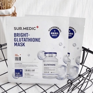 [ DUTY FREE] Mặt nạ làm trắng chuyên sâu Sur.Medic Bright Glutathione