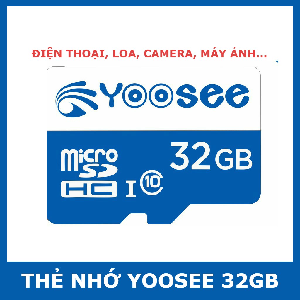 Thẻ nhớ Micro SD dùng cho camera wifi YOOSEE/ ONVIZ PRO 32G/64G
