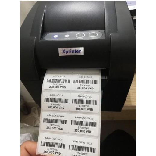 Máy In Mã Vạch - In Đơn Hàng XPrinter XP 350B Trên shopee