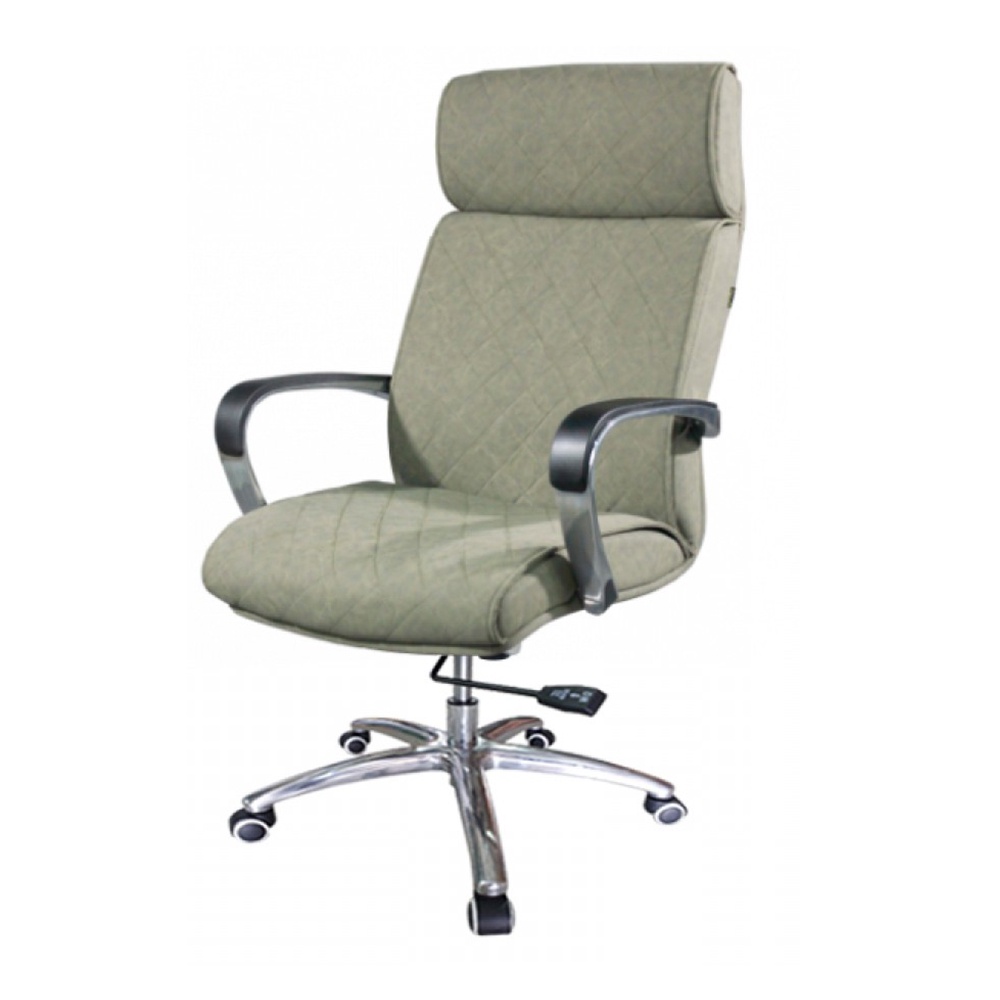 Ghế Giám đốc mâm 2 cần bọc da PU IBIE ID022 chân nhôm tay ốp