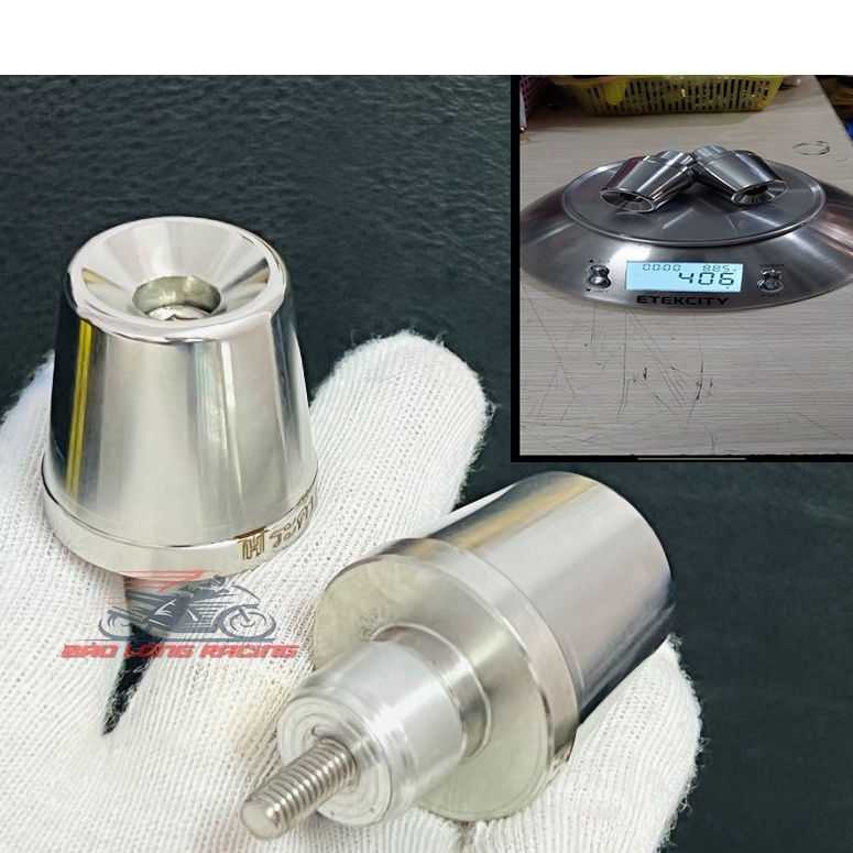 Gù Tay Lái Sport kiểu SH350i nặng 400G Inox 304 CNC Salala THPRO gắn được nhiều loại xe máy. Chống Rung Lắc tay lái