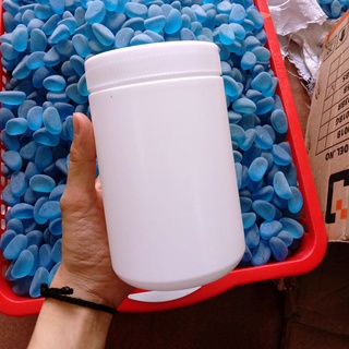 Bộ 30 hủ nhựa hpde nắp vặn 500g đựng bột mịn - hv25