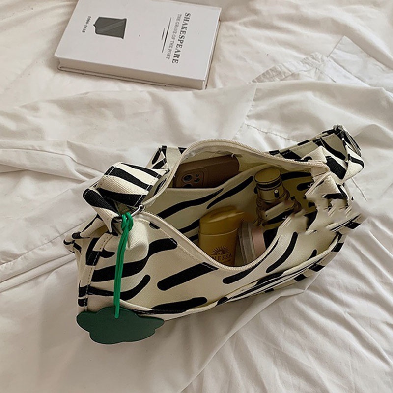 Túi đeo vai IELGY vải canvas thời trang dành cho nữ