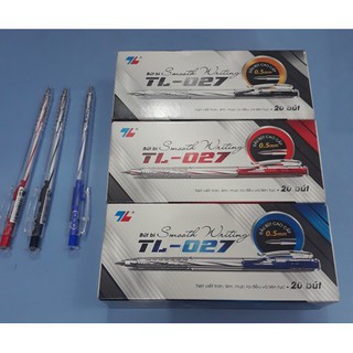 ❤️ FREESHIP ❤️ [Hộp 20 chiếc]  Bút bi TL027 - Cây viết ngòi 0.5ml