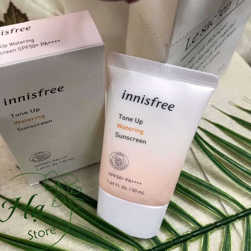 ✔️FREESHIP✔️ Kem chống nắng Innisfree - Tone Up - Watering  Cực tốt  Dành cho da khô,thường,nhạy cảm