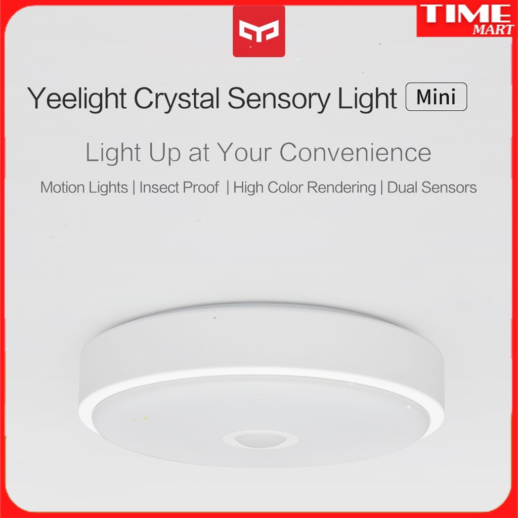 [CHÍNH HÃNG] Đèn Led Ốp Trần Cảm Biến Chuyển Động Mini Xiaomi Yeelight 250mm - [TIME_MART siêu thị tiện ích gia đình]