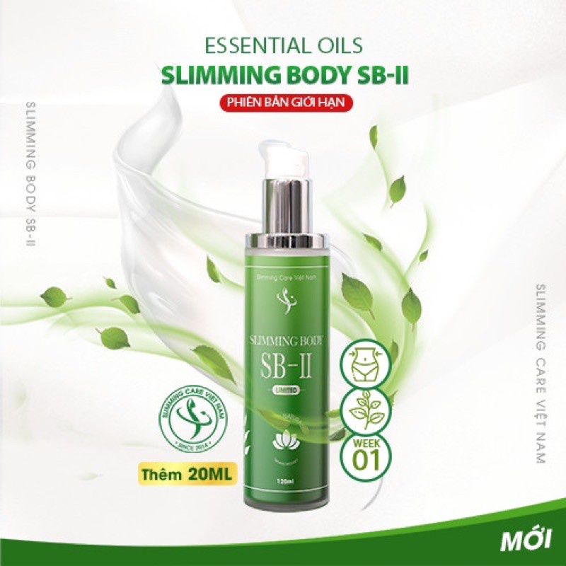 [Mẫu Mới] Tinh Dầu Tự Nhiên Slimming Body Essential Oil 120ml