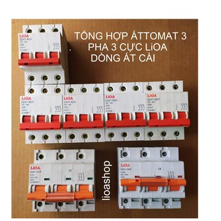ATTOMAT 3 CỰC 3 PHA 75A-100A LiOA -DÒNG ÁT CÀI.