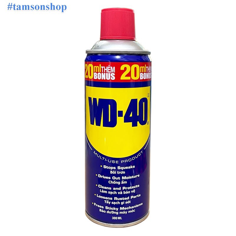 Dầu Bôi Trơn Chống Rỉ Sét Đa Năng Wd-40 300ml