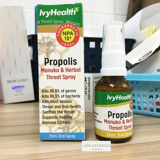 Xịt Keo Ong IvyHealth Super Propolis Spray Manuka Honey 25ml