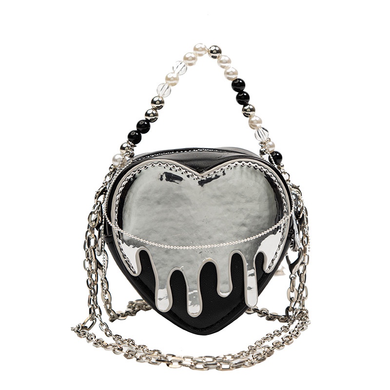 Túi Đeo Chéo Mini Mới Năm 2022 Đính Ngọc Trai Thời Trang Cho Nữ