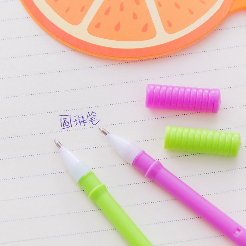 Bút Bi Kèm Quạt Nhựa Cầm Tay Cute 88236