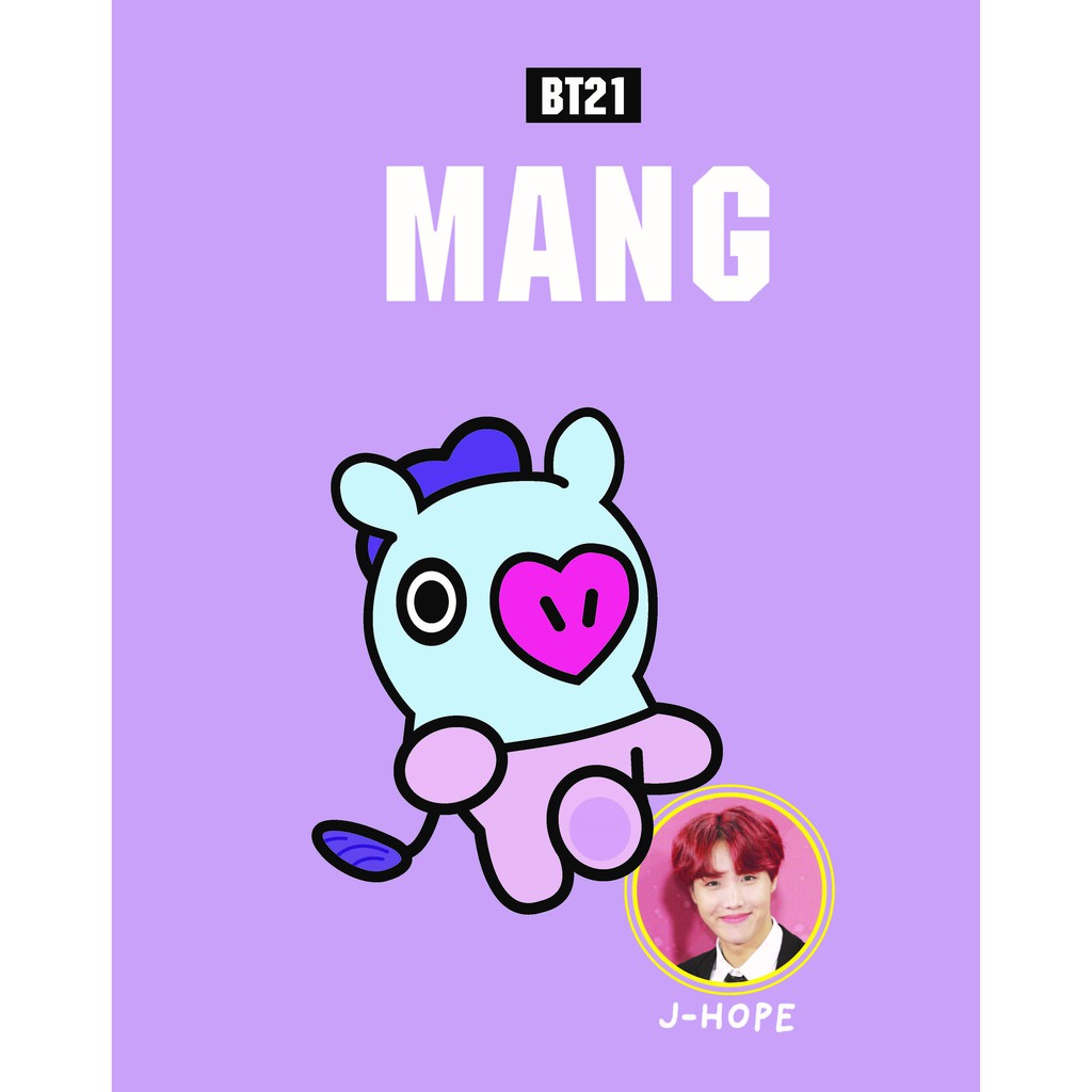 Sổ nhỏ BTS - Mang BT21 (CACHEP)