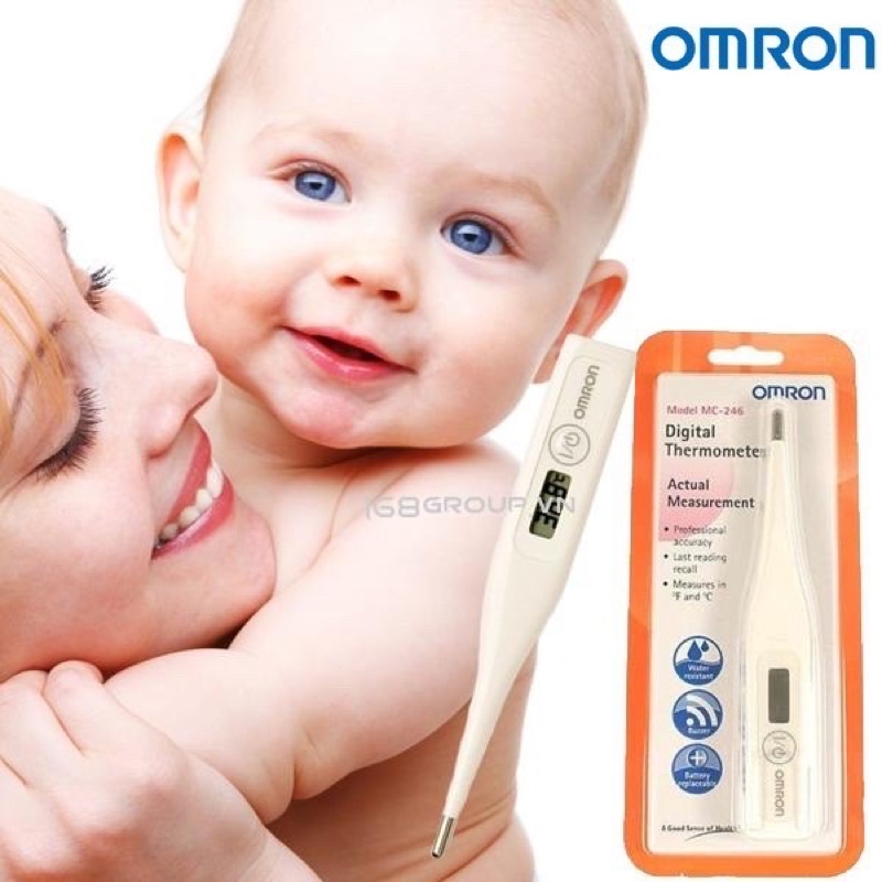 Nhiệt kế điện tử Omron MC-264 (Hộp 1 cái)