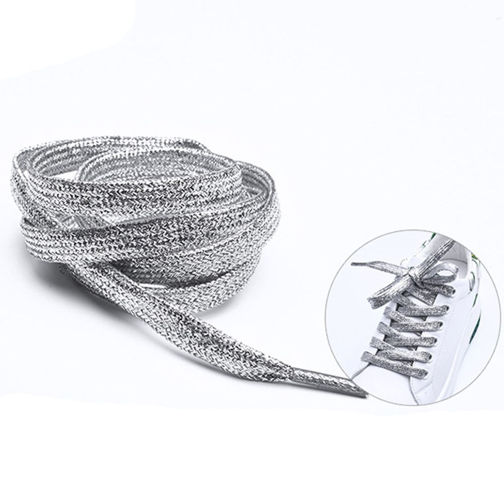 Sale 70% Dây giày thể thao màu lấp lánh cá tính, Giá gốc 20,000 đ - 24C4