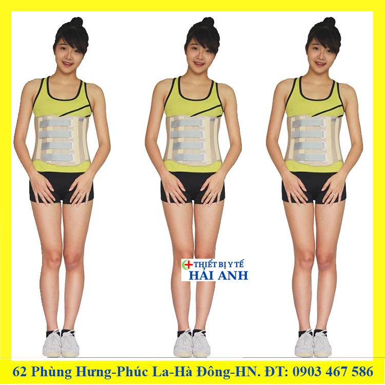 Áo Hỗ Trợ Cột Sống Lưng, Trợ Lực - Áo Vùng Lưng Orbe H1 Chính Hãng