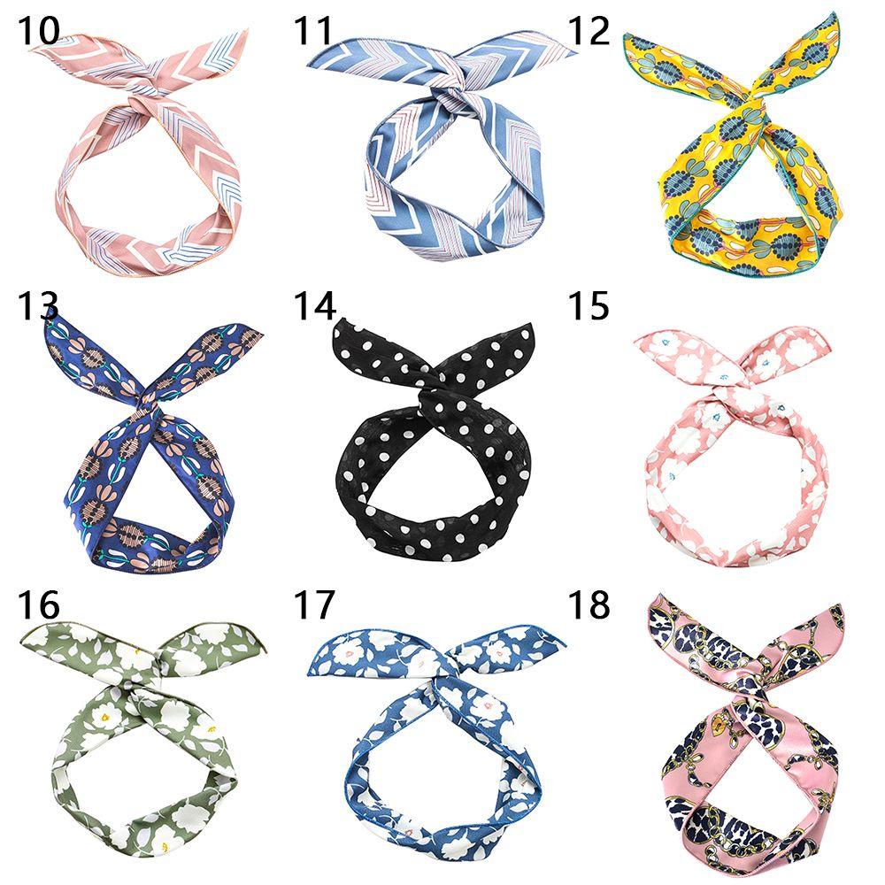 SUSANS Băng Đô Tai Thỏ Dây Ruy Băng Kim Loại Cho Nữ