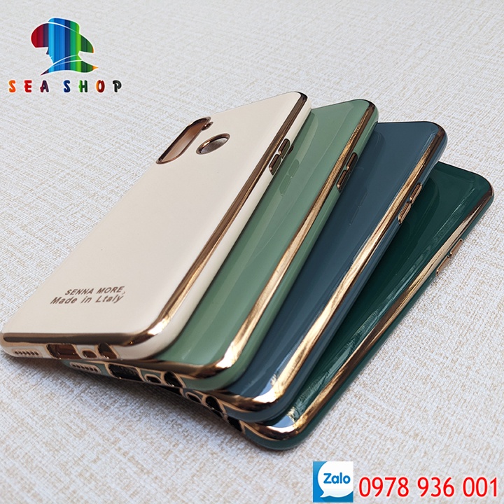 Ốp lưng Realme C3, 5, 5i, 5S, 6i - Nhựa dẻo -- VIỀN BÓNG -- Kính cường lực 9D, 21D