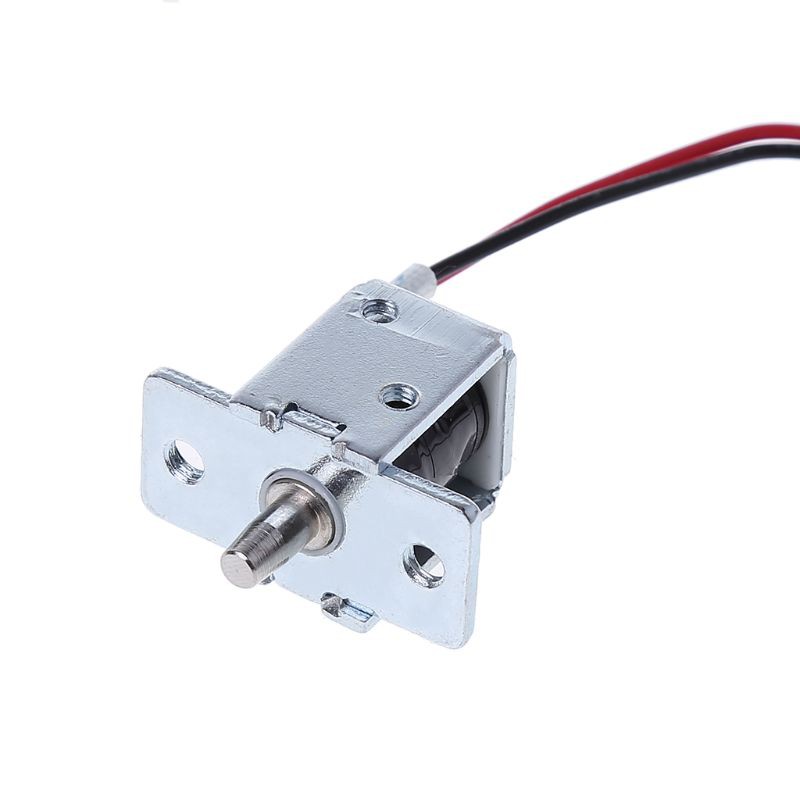 Khóa điện Solenoid từ tính loại nhỏ DC 12V 0.5A chất lượng cao