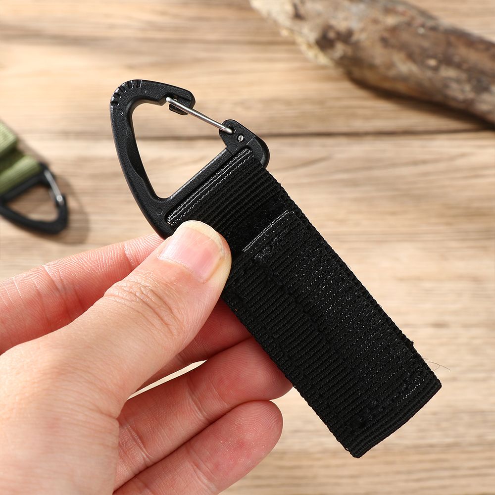 Móc khóa dây đai nylon edc nhiều màu siêu bền tiện dụng khi chơi thể thao ngoài trời