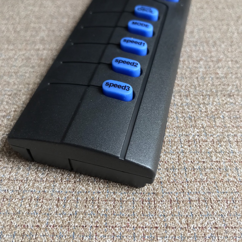 Remote quạt treo tường midea, Điều khiển quạt treo tường Midea hàng chính hãng