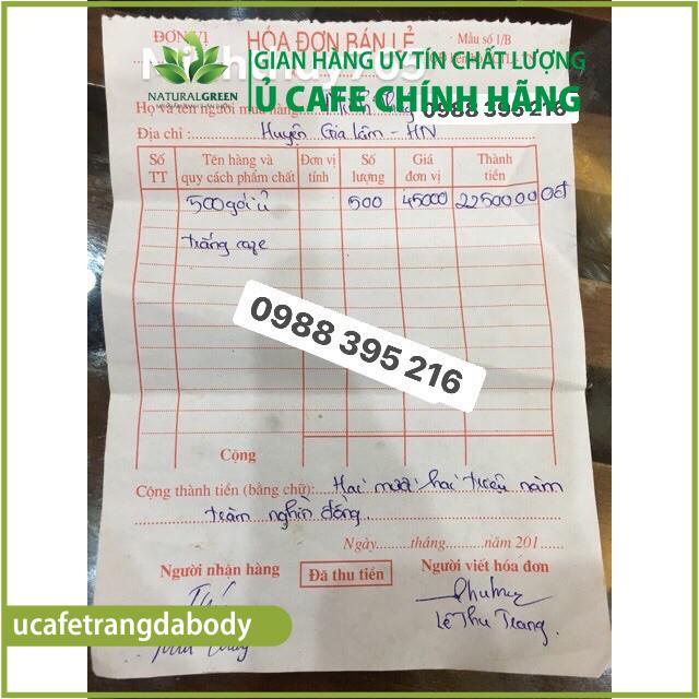 (100 gr) Ủ Trắng Cafe, Bột Tắm Trắng Cafe Thảo Dược, Trắng da, tẩy da chết, mờ thâm nám sạm da, Giảm sần lỗ chân lông | BigBuy360 - bigbuy360.vn