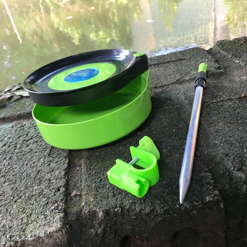 Khay đựng mồi câu cá 2 tầng, 3 tầng có dạ quang