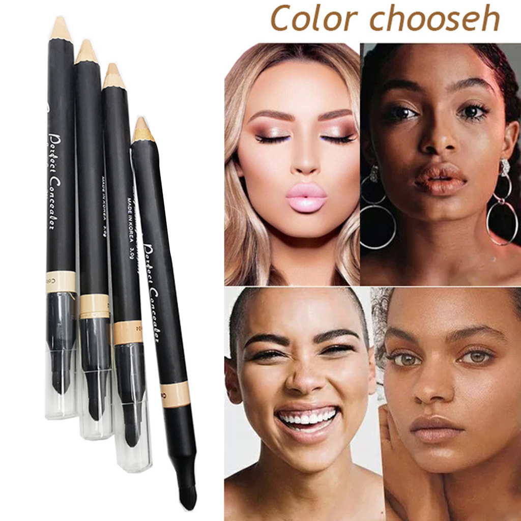 CODseller Dual Head Concealer Cover Stick Pencil Conceal Spot Blemish Cream Foundation Pen