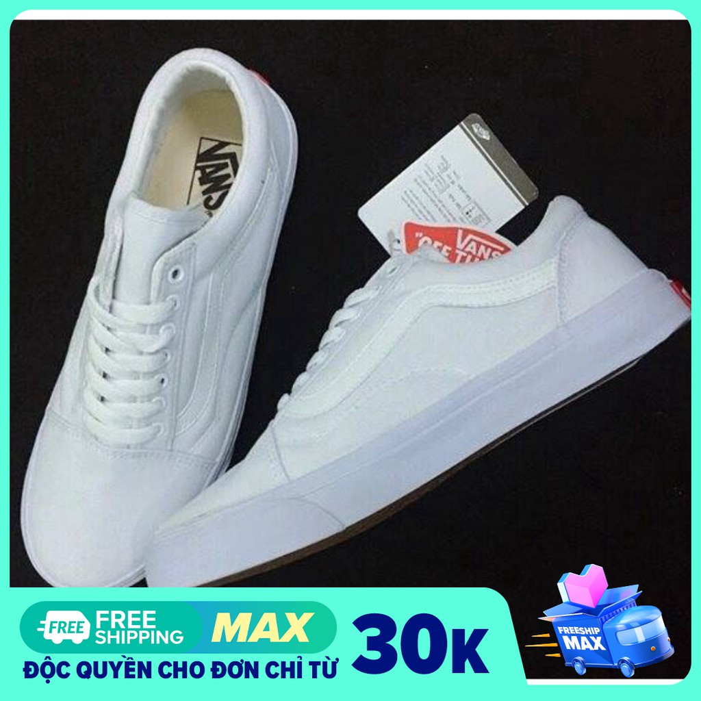 giày vans old skool (trắng)