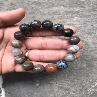VÒNG TAY GỖ HÓA THẠCH 12LY