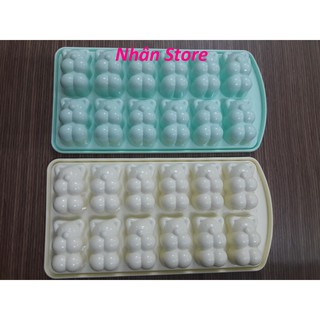 Khuôn thạch rau câu phô mai, socola, kẹo gấu HPL15