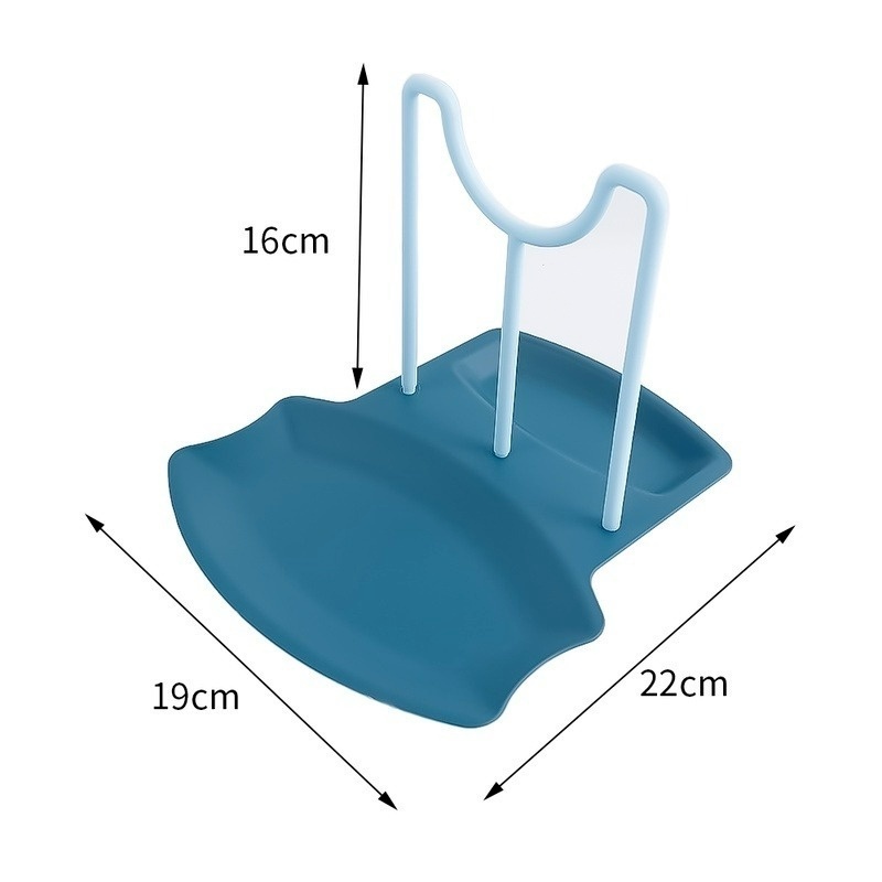 Giá Đỡ Nắp Nồi/Muỗng/Dĩa Đa Năng Bằng Nhựa