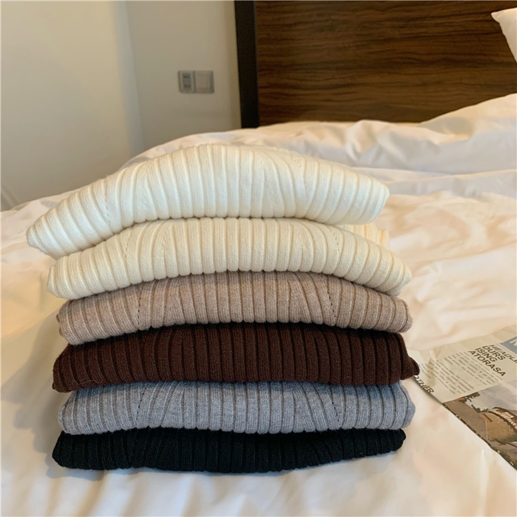 NUZIRO  Áo len cổ chữ V cho nữ