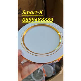 Đèn Led âm trần 9w phi 110 đế tản nhiệt nhôm đúc , 3 màu 3 chế độ , tiết kiệm điện