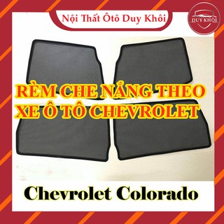 Rèm che nắng theo xe Chevrolet Trailblazer, Cruze, Aveo, Colorado - Bộ 4 tấm dính nam châm