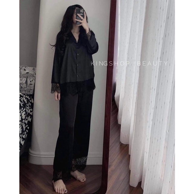 BỘ LỤA NGỦ DÀI TAY🍁 | BigBuy360 - bigbuy360.vn
