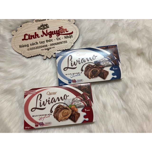 ( Kèm clip mua hàng) BÁNH SOCOLA LIVIANO ‼ Hàng xách tay Úc