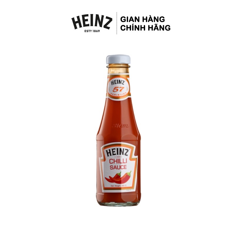 Tương Ớt Cay Nhẹ Truyền Thống HEINZ 300g (Date:2023)