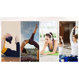 12.12 Thảm Yoga kèm túi tiện dụng thảm bendu YG01 loại 8mm màu tím