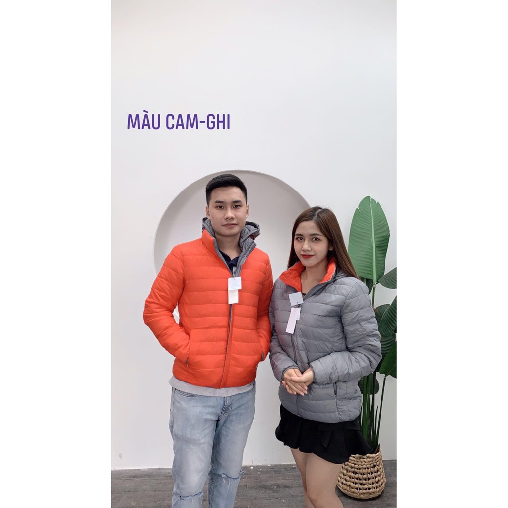 Áo Phao - Áo phao nam nữ lông vũ 2 mặt có mũ siêu nhẹ, siêu ấm, hàng chất lượng cao mẫu hot 2022
