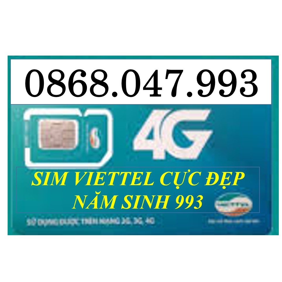 sim Viettel SỐ ĐẸP trả trước,đăng ký chính chủ