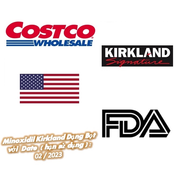 [ Date  : Tốt nhất ] Dạng Bọt  (Foam) thoa ngoài  Minoxidil Kirkland USA mọc Tóc , mọc Râu , BILL CHÍNH HÃNG COSTCO Mỹ .